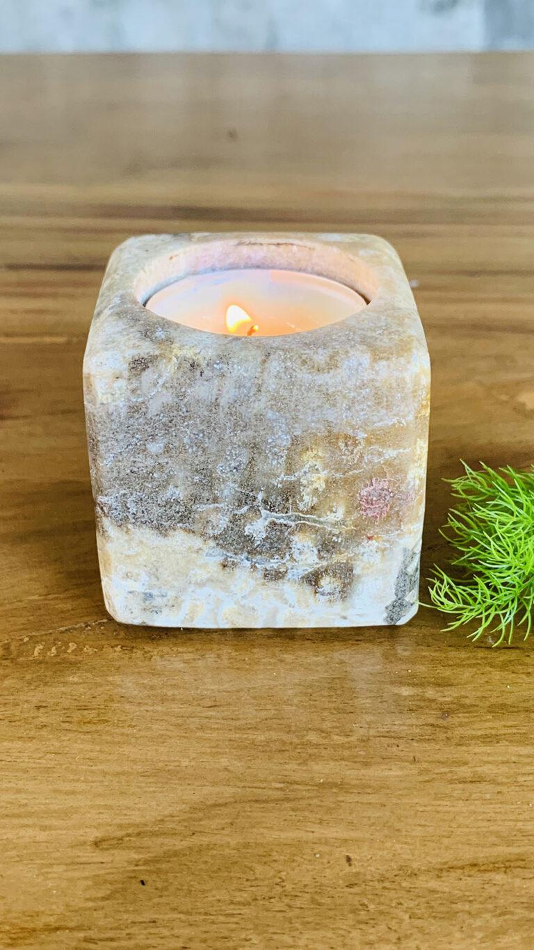 Beehive Square Candle Holder