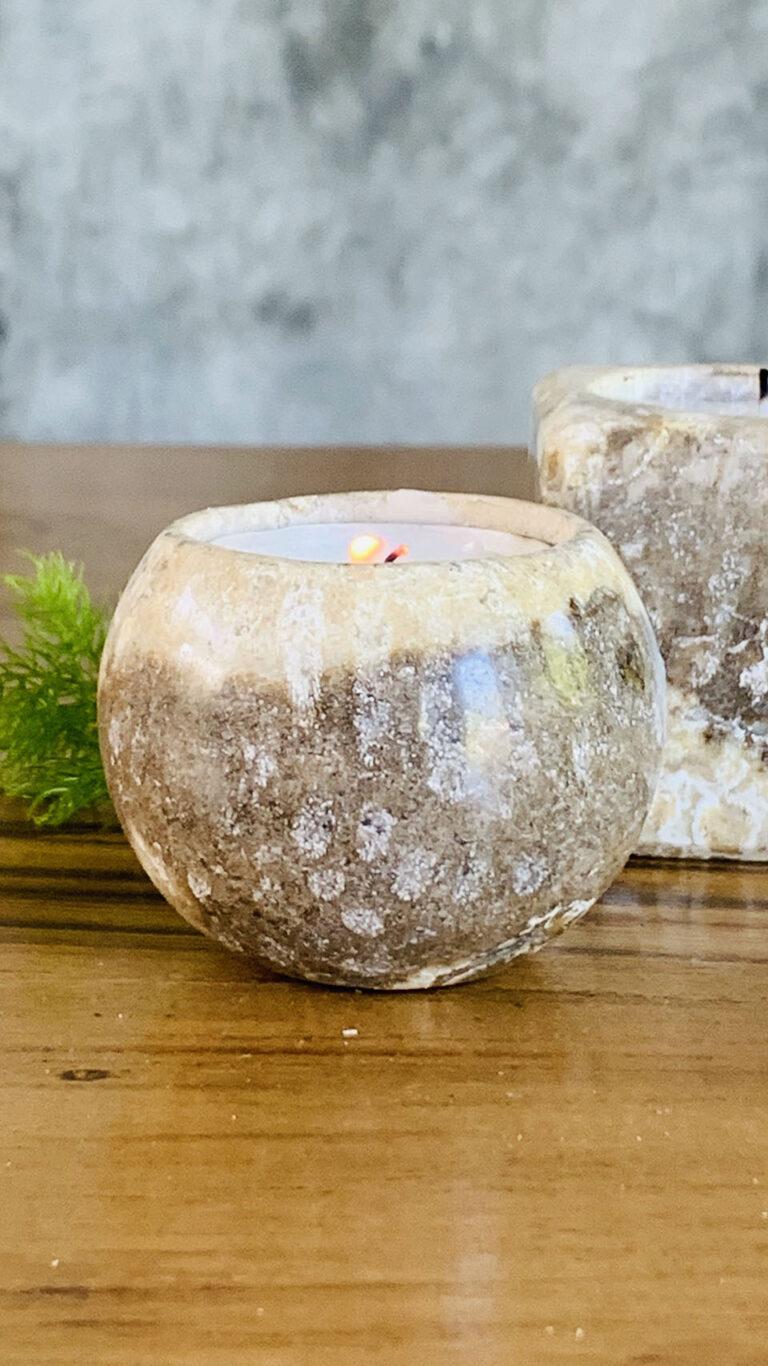 Beehive Round Candle Holder